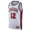 Dres Chicago Bulls Ayo Dosunmu 12 Nike 2022-23 City Edition Bijela Swingman